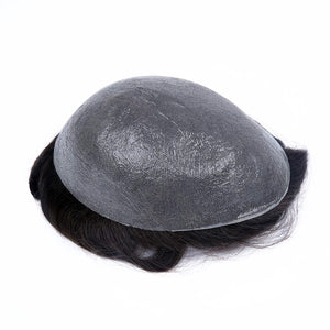 0.03mm Super Thin Skin All Over Hairpiece For Men V-loop