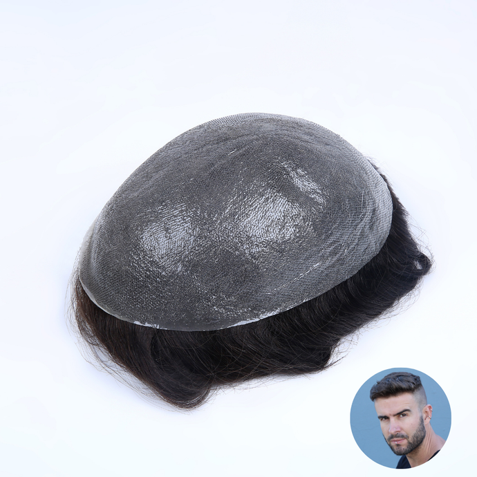 0.03mm Super Thin Transparent Poly Hair Replacement System