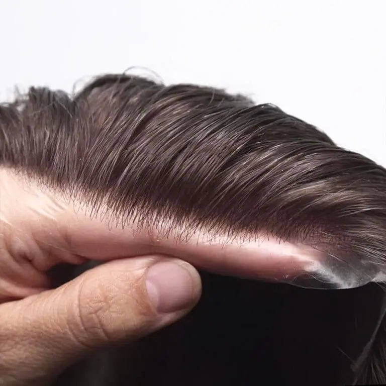 0.05mm  Super Thin Skin Base All Over Toupee - HairBro