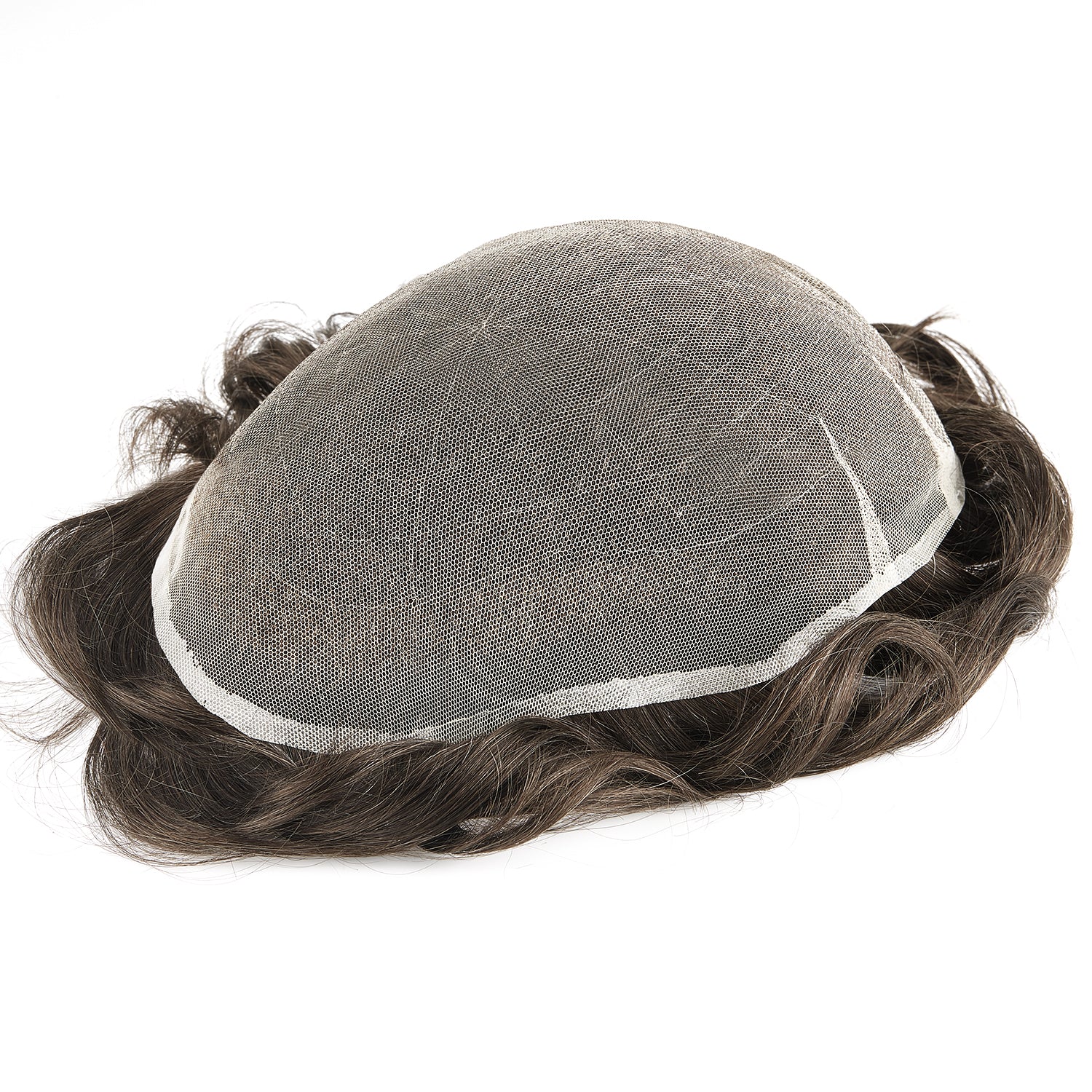 New Swiss Lace Base Hairpieces For Men With 90% Hair Density - HairBro