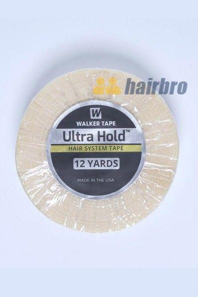 Walker Ultra White Double Side Hold 3/4"X12 Yard Tape Roll For Hair Systems